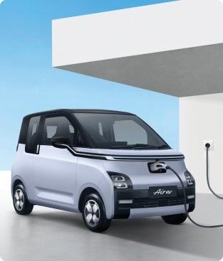 Nuevos mini coches eléctricos Wuling Air ev RHD Air EV viene con motor eléctrico de 30/50 kW 200/300km RANGES