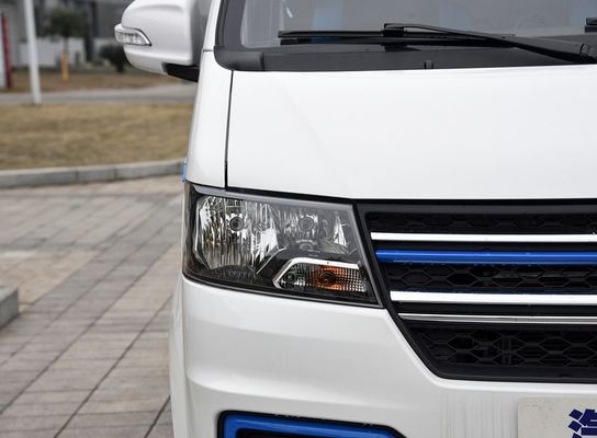 Forma cuadrada Adoptó el estilo familiar Jinbei Nuevo vehículo eléctrico Van Hiace EV con 220N.m y 300km NEDC con velocidad máxima a 80km/h