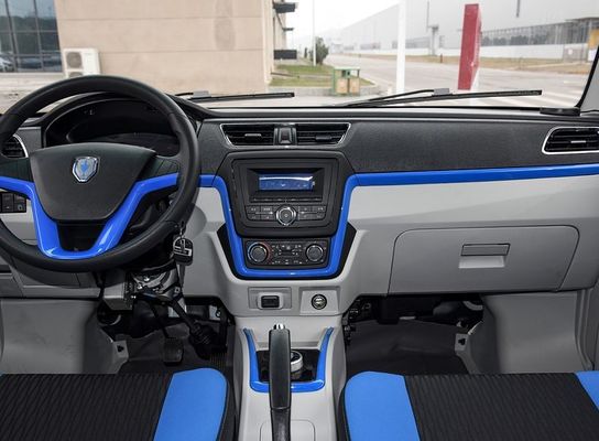 Forma cuadrada Adoptó el estilo familiar Jinbei Nuevo vehículo eléctrico Van Hiace EV con 220N.m y 300km NEDC con velocidad máxima a 80km/h