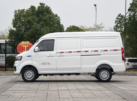 Forma cuadrada Adoptó el estilo familiar Jinbei Nuevo vehículo eléctrico Van Hiace EV con 220N.m y 300km NEDC con velocidad máxima a 80km/h
