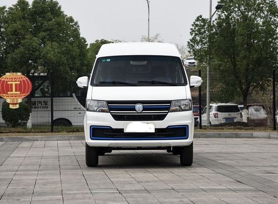 Forma cuadrada Adoptó el estilo familiar Jinbei Nuevo vehículo eléctrico Van Hiace EV con 220N.m y 300km NEDC con velocidad máxima a 80km/h