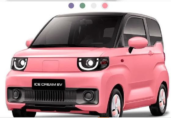 Coche eléctrico cómodo y práctico- Chery QQ Ice Cream Qirui 2024 170 km 205 km 3 puertas 4 asientos Mini EV Minicar
