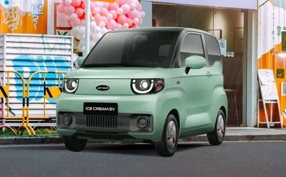Coche eléctrico cómodo y práctico- Chery QQ Ice Cream Qirui 2024 170 km 205 km 3 puertas 4 asientos Mini EV Minicar