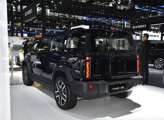 Pre-venta Trendy Box SUV eléctrico Tough Vision en Chery Icar 03 401- 501km alcance y motor único / doble disponible