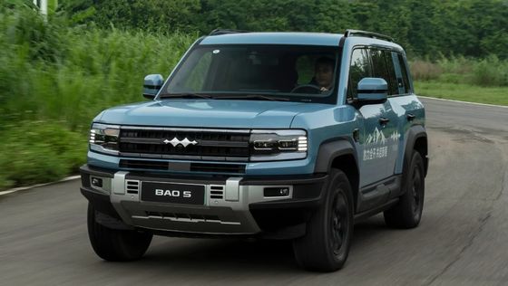 Más reciente lanzado BYD Leopard FANGCHENGBAO 5 2024 PHEV Coche eléctrico 4.8s 0-100km/h Aceleración 125km CLTC NUEVO EV CAR