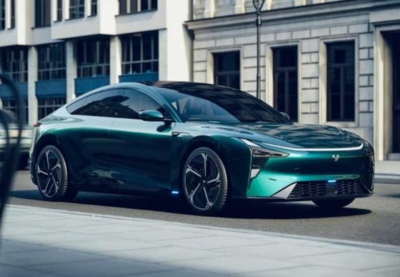 El show de autos más popular de Pekín Jiyue07 200kw Potencia del motor 27w;S Puro coche eléctrico con velocidad máxima a 200km/h