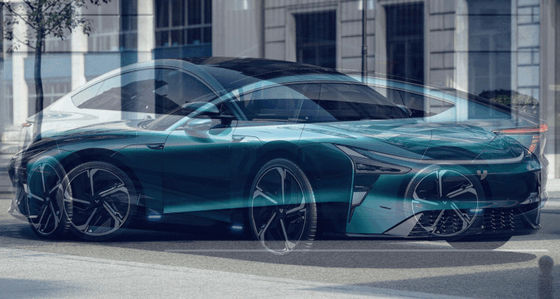 Robot autónomo 2024 Jiyue01 200kw Potencia del motor 272 P.s 550km CLTC Rango CAR PURO ELÉTRICO Con velocidad máxima a 200km/h