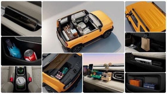 2024 Full crossover BAOJUN YEP EV 303km CLTC 28.1batería con motor de 75kw y velocidad máxima de hasta 100km/h 3o 5puertas disponibles