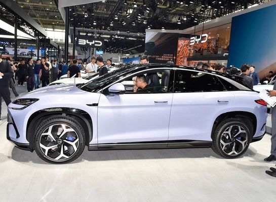 Nuevo vehículo eléctrico PURE BYD Sea lion 07 con BYD e-platform 3.0 EV arquitectura 210km/h velocidad máxima y 231P.s potencia del motor