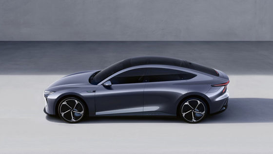 Pre-venta Marca conjunta Geely&Baidu Jiyue07 vehículo eléctrico puro con 200kw/271P.s potencia del motor 2WD tren motriz 4 puertas/5 asientos