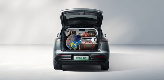 Más reciente vehículo eléctrico REEV EXEED ET 200 Plus Potencia máxima 195kw & 324N.m Torque 7.8sec 0-100km/h aceleración vehículo eléctrico