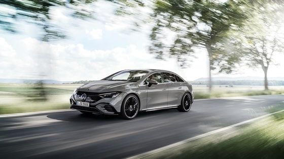 Nuevo SUV eléctrico de 609 km de largo alcance vehículo eléctrico Mercedes-Benz EQE 500 w350kw/408P.s potencia del motor 5.1s aceleración 0-100km/h