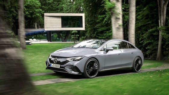 Nuevo SUV eléctrico de 609 km de largo alcance vehículo eléctrico Mercedes-Benz EQE 500 w350kw/408P.s potencia del motor 5.1s aceleración 0-100km/h