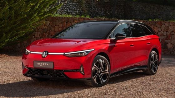 Volkswagen ID 7 Tourer GTX Nuevo vehículo de ingeniería con 91kwh Batería de 250kw (340P.s) Potencia del motor 6.0sec Aceleración 0-100km/h