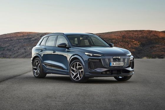 Largo alcance reclamado con carga súper rápida de 270kw y equipo generoso en el Audi Q6e-tron vehículo eléctrico puro de 285kw de potencia