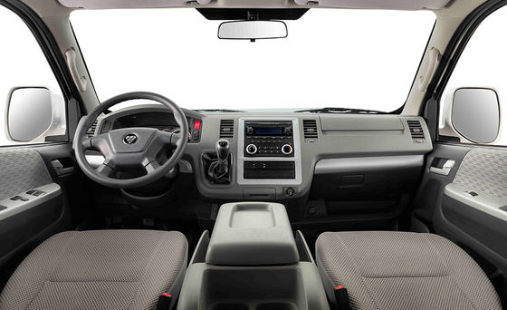 2 asientos 5.34m Eje eléctrico puro de largo eje Flat Top Truck cerrado 41.86kwh Batería 227km alcance