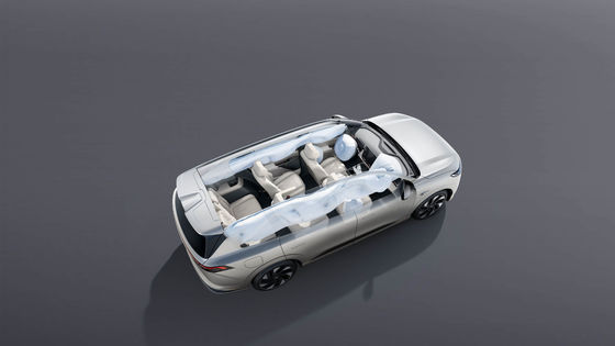 2024 NUEVO Vehículo eléctrico Dongfeng Eπ 008 EV EREV 210km CLTC 5puertas 6plazas SUV 200KW Potencia del motor