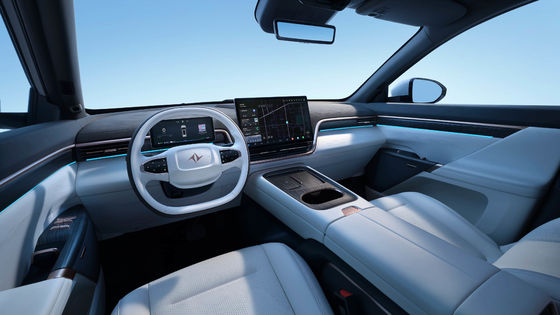 2024 NUEVO Vehículo eléctrico Dongfeng Eπ 008 EV EREV 210km CLTC 5puertas 6plazas SUV 200KW Potencia del motor