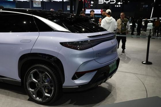 Handsome Pure Electric BYD Sea Lion 07 EV Car New Energy Vehicle With Blade Battery