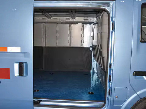 2024 SRM New Energy E3L 263km Normalized Cargo Van Quipped With 60kw Pure Electric Power 90kmh Top Speed 2 Colors Option
