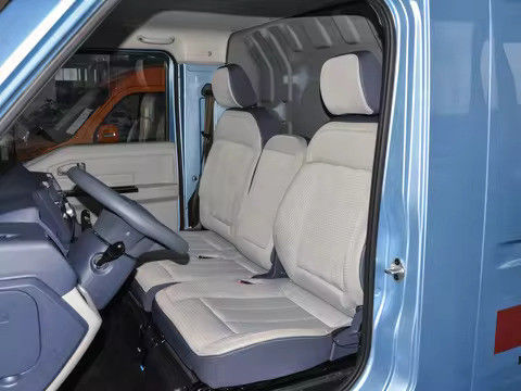 2024 SRM New Energy E3L 263km Normalized Cargo Van Quipped With 60kw Pure Electric Power 90kmh Top Speed 2 Colors Option