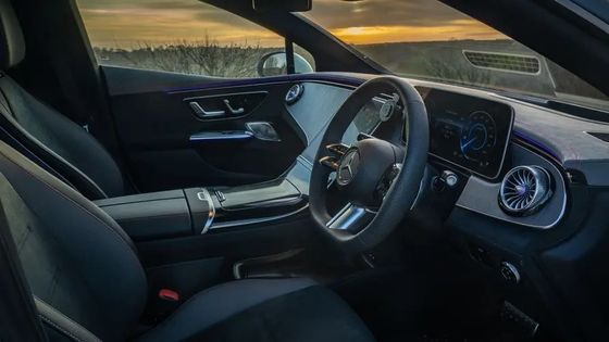 Most  compelling value  electric vehicle Mercedes-Benz EQE 300 Sedan 525kmrange 180kw/245P.s power w 210kmh top speed