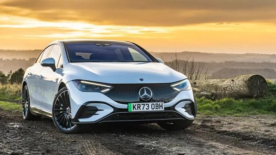 Most  compelling value  electric vehicle Mercedes-Benz EQE 300 Sedan 525kmrange 180kw/245P.s power w 210kmh top speed