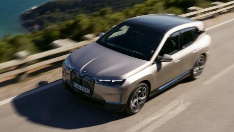 Vehículos de alta velocidad largos AWD de los coches 200km/h SUV EV de la gama Xdrive40 EV de BMW IX