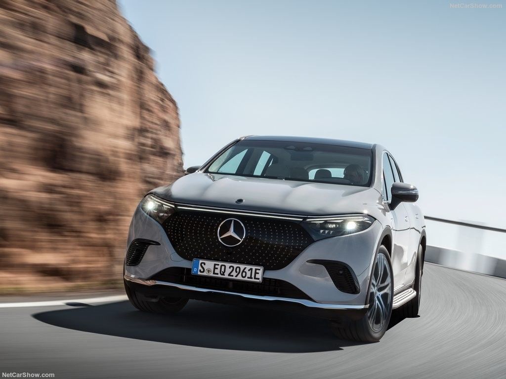 La nueva energía más caliente Mercedes-Benz 2023 EQS 5 asientos SUV 813KM mayorista Mercedes EV eléctrico ca