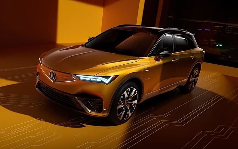 coche eléctrico de alto rendimiento 2024 Acura ZDX A-espec con 340 caballos de fuerza 325 millas de alcance