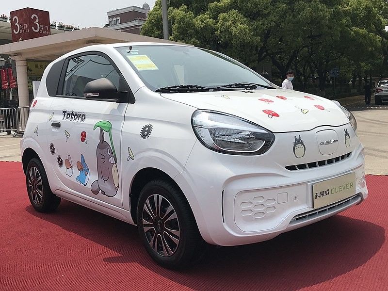 Vehículos eléctricos puros Roewe Clever Todo el coche eléctrico Mini coche eléctrico de 4 asientos con 311 km de alcance disponible