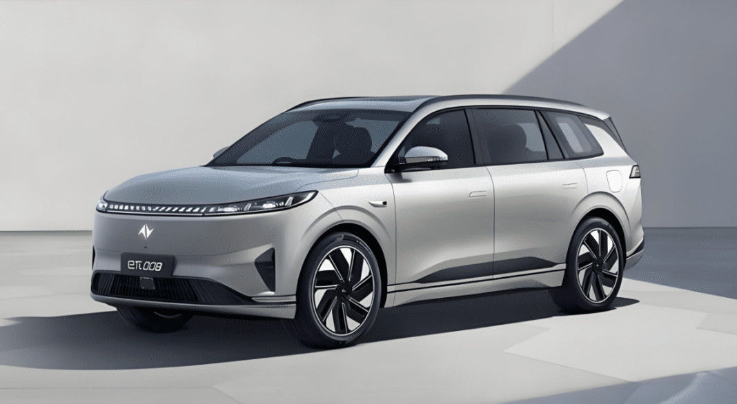 Preventa 2024 NUEVO Vehículo eléctrico puro Dongfeng Eπ 008 Ev 5puertas/6plazas SUV CLTC 636km 200kw MotorpowerNuevo EV CAR