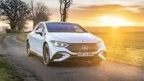 Most  compelling value  electric vehicle Mercedes-Benz EQE 300 Sedan 525kmrange 180kw/245P.s power w 210kmh top speed